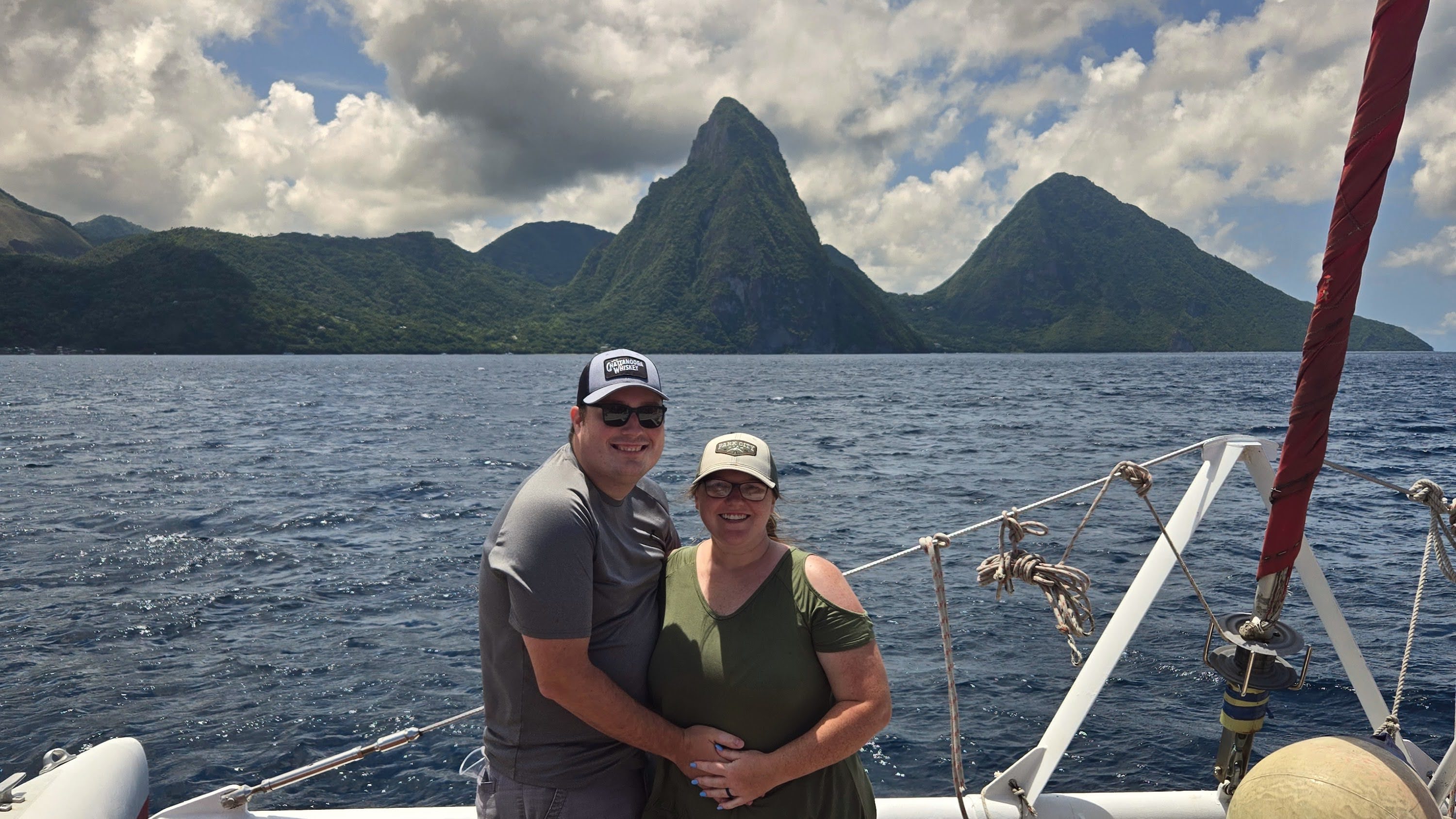 Hailey and I in St. Lucia